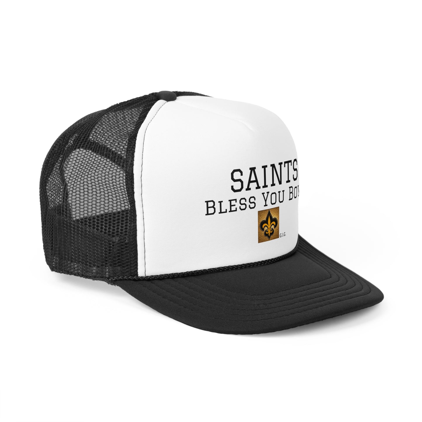 SAINTS TRUCKER CAP - BLESS YOU BOYS!