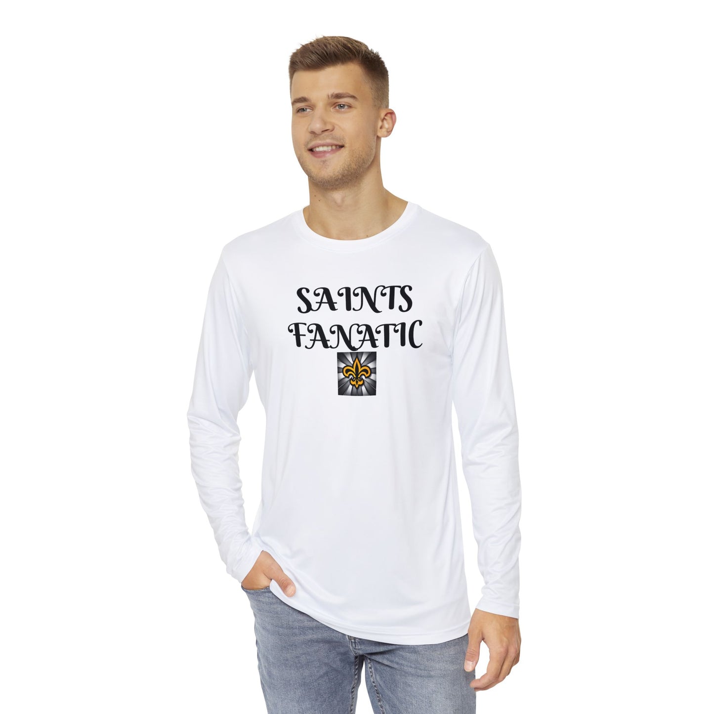 Z FANATIC LONG SLEEVE POLYESTER SHIRT (white only)