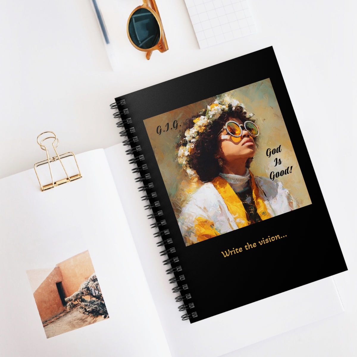 03 GIG Notebook Spiraled w/Ruled Line
