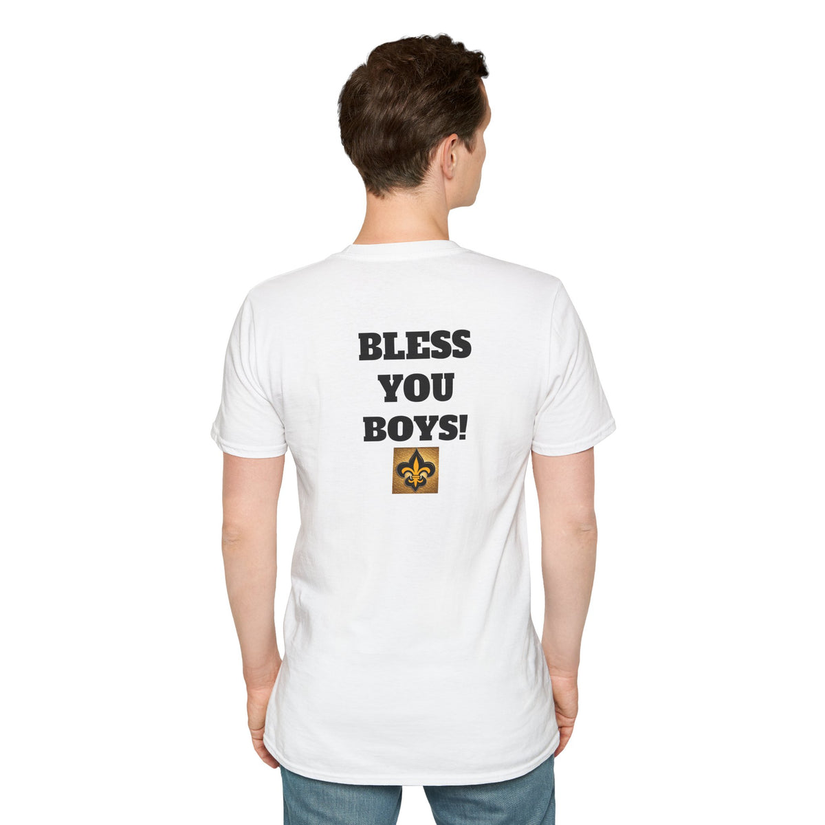 SAINTS WHO DAT T-SHIRT - UNISEX (double side)