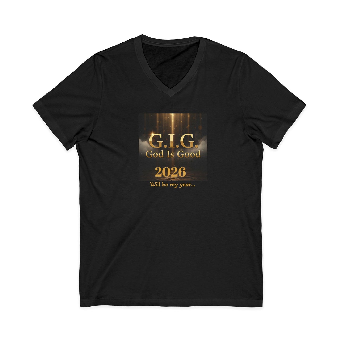 2) V-NECK TEE - UNISEX