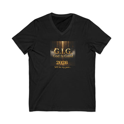 2) V-NECK TEE - UNISEX