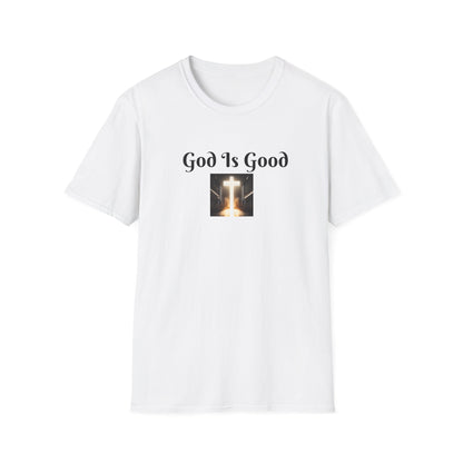 8) REGULAR TEE W/CROSS - UNISEX