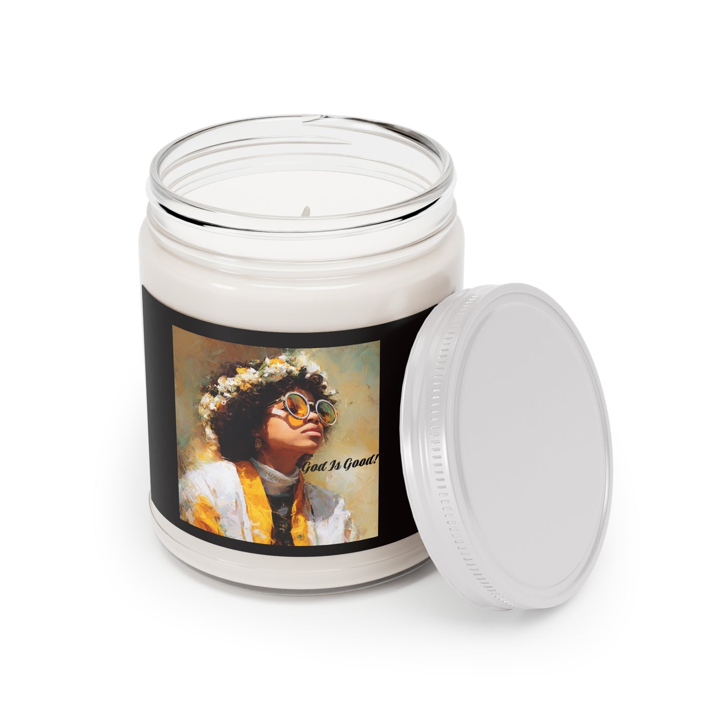 03 Scented Soy Candle 9oz — GIG Art Jar (Reusable)
