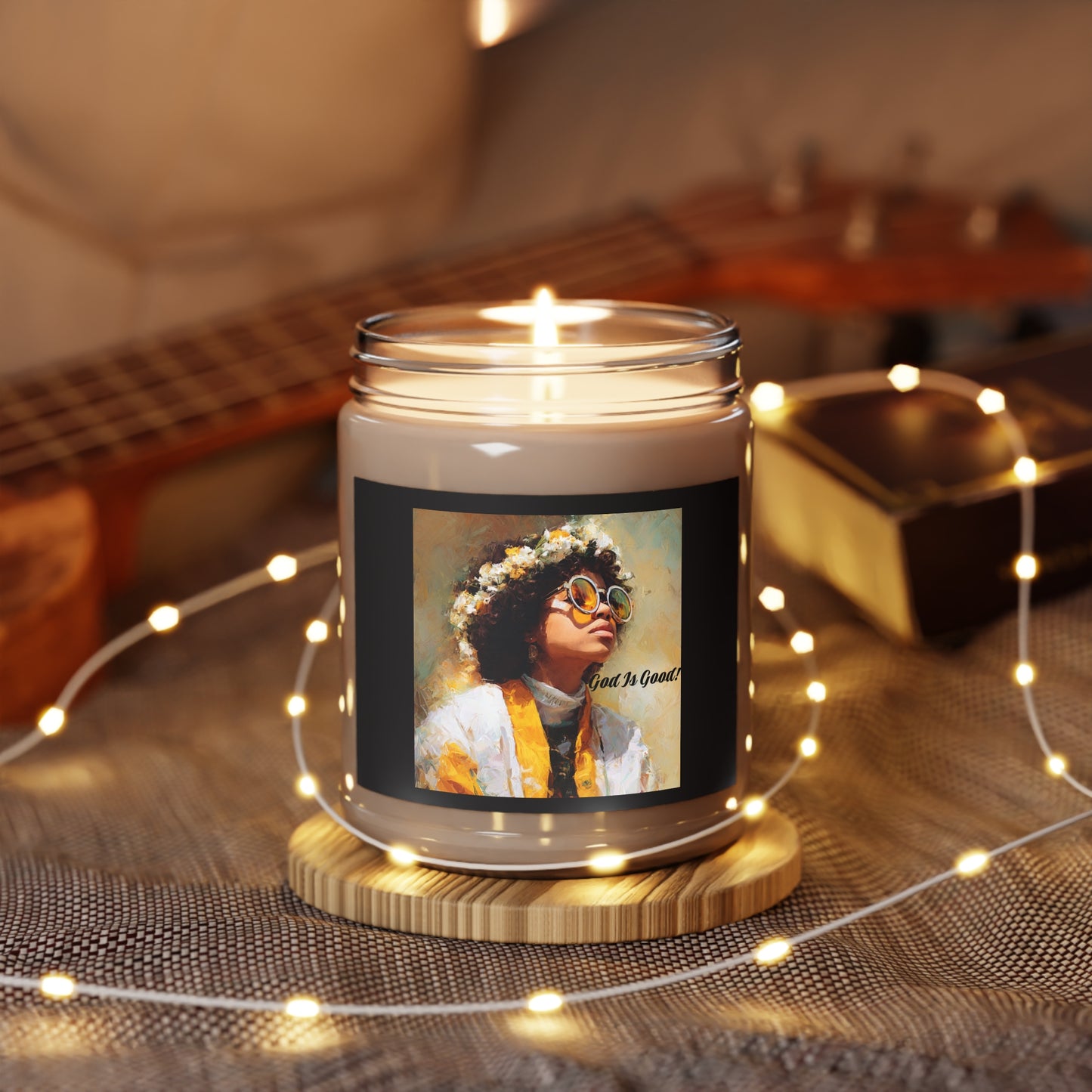 03 Scented Soy Candle 9oz — GIG Art Jar (Reusable)