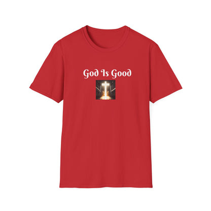 8) REGULAR TEE W/CROSS - UNISEX