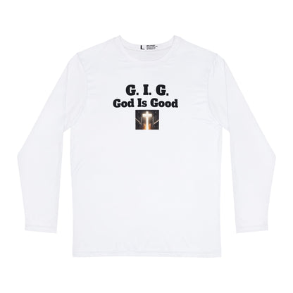 06 LONG SLEEVE POLYESTER SHIRT (white only)