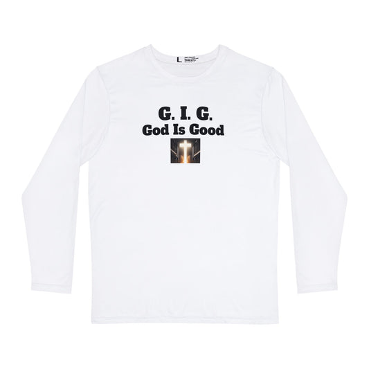06 LONG SLEEVE POLYESTER SHIRT (white only)