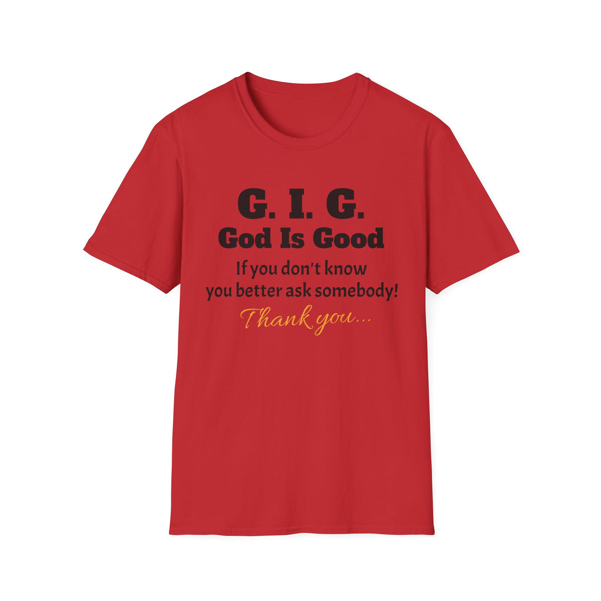 GIG REGULAR TEE  Unisex