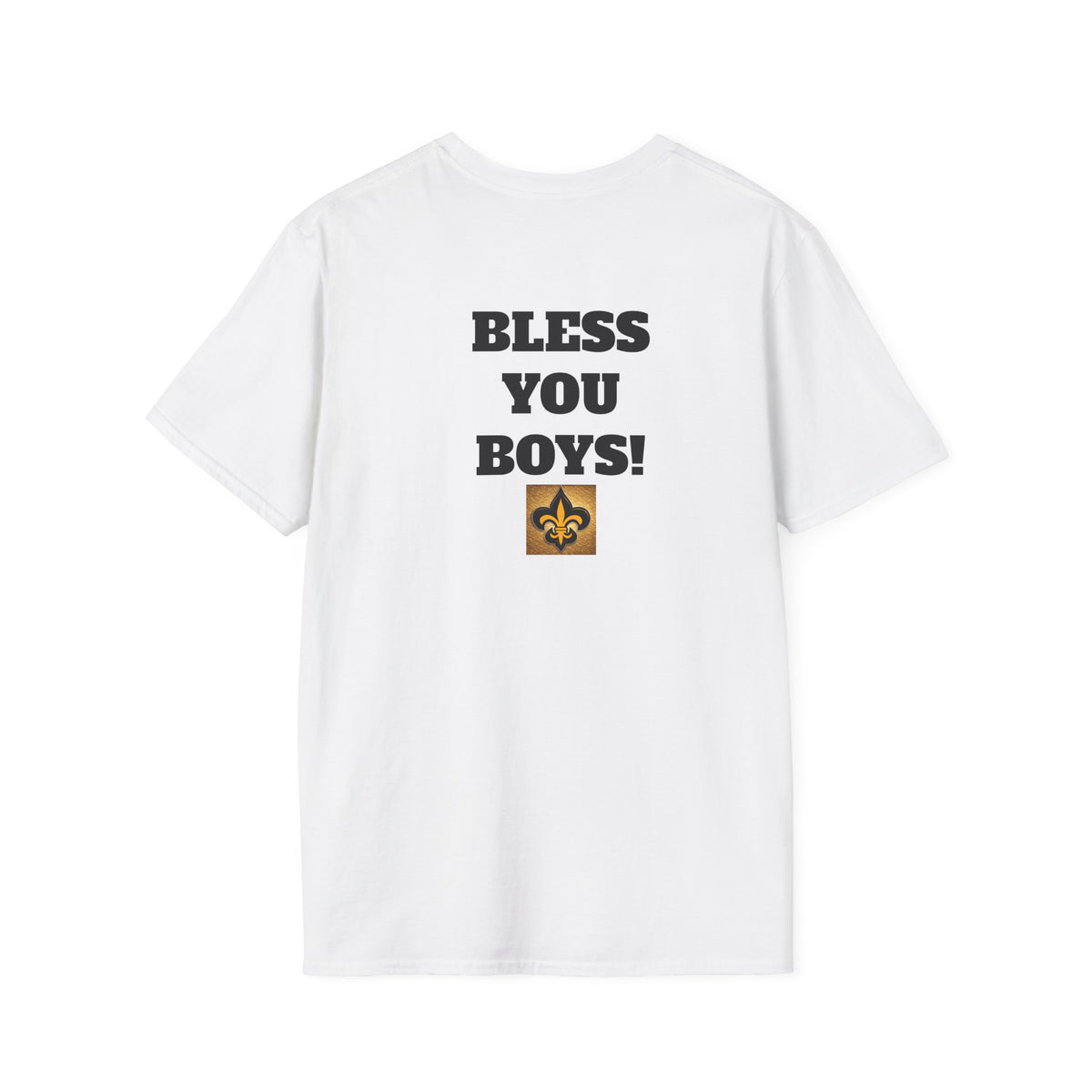 SAINTS WHO DAT T-SHIRT - UNISEX (double side)