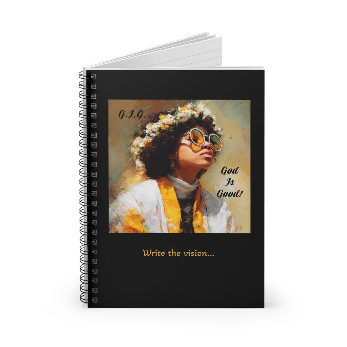 03 GIG Notebook Spiraled w/Ruled Line