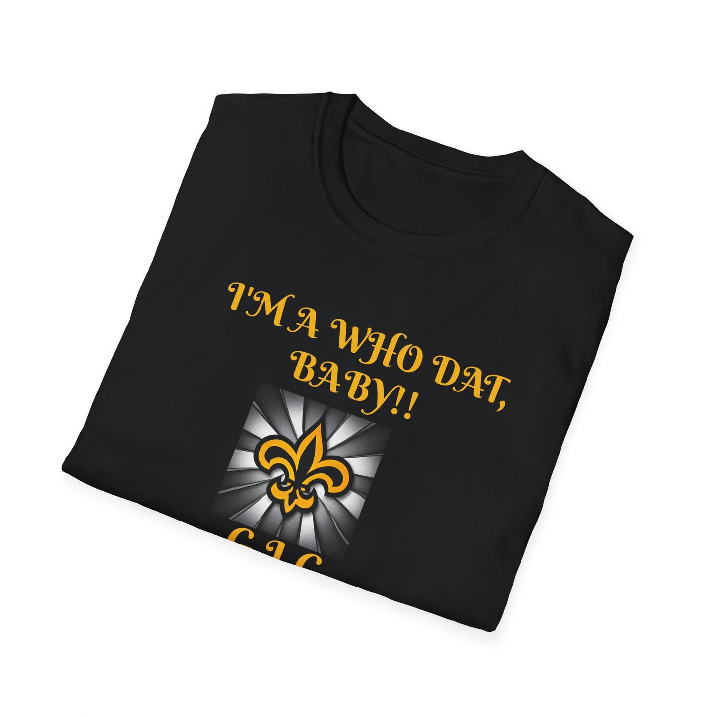 SAINTS REGULAR TEE GIG  WHO DAT - Unisex