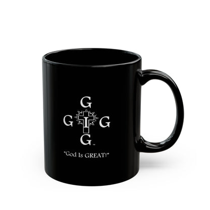 A15) 11oz Black Mug