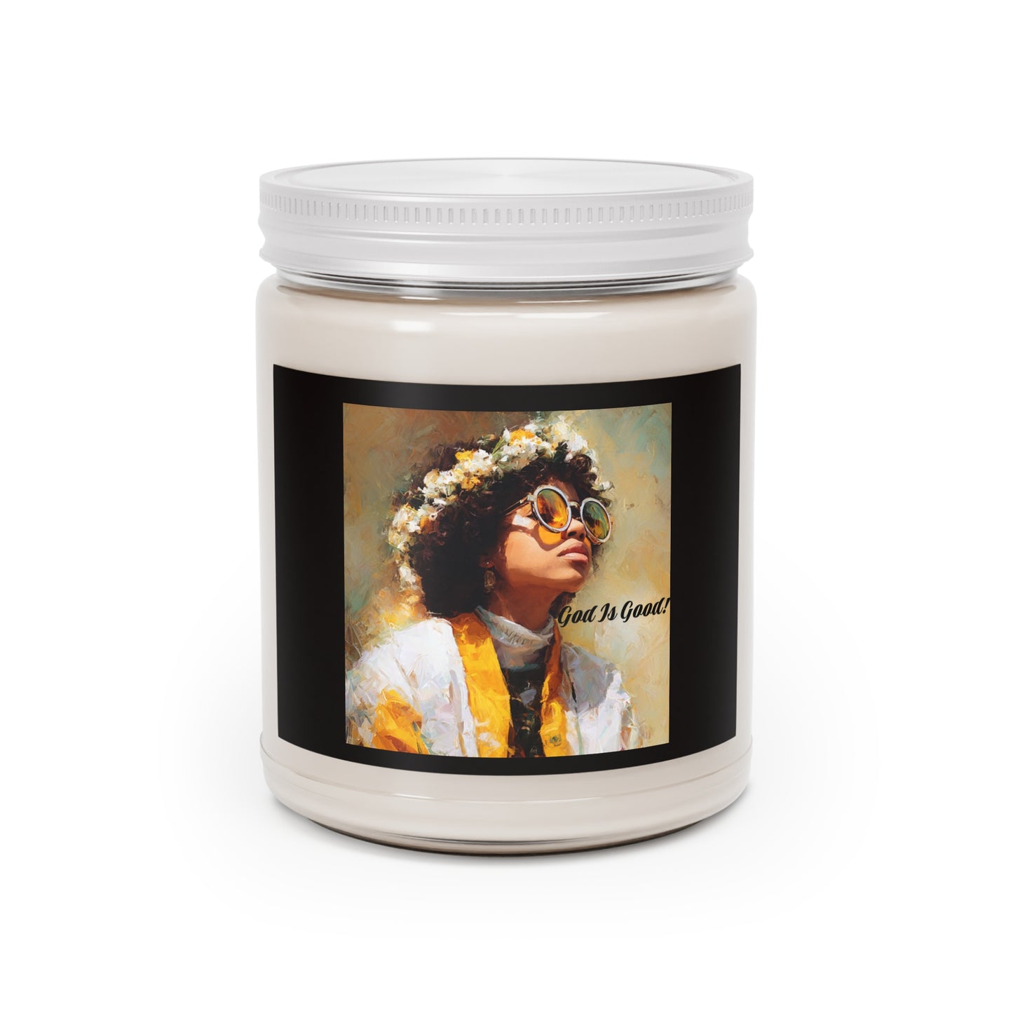 03 Scented Soy Candle 9oz — GIG Art Jar (Reusable)