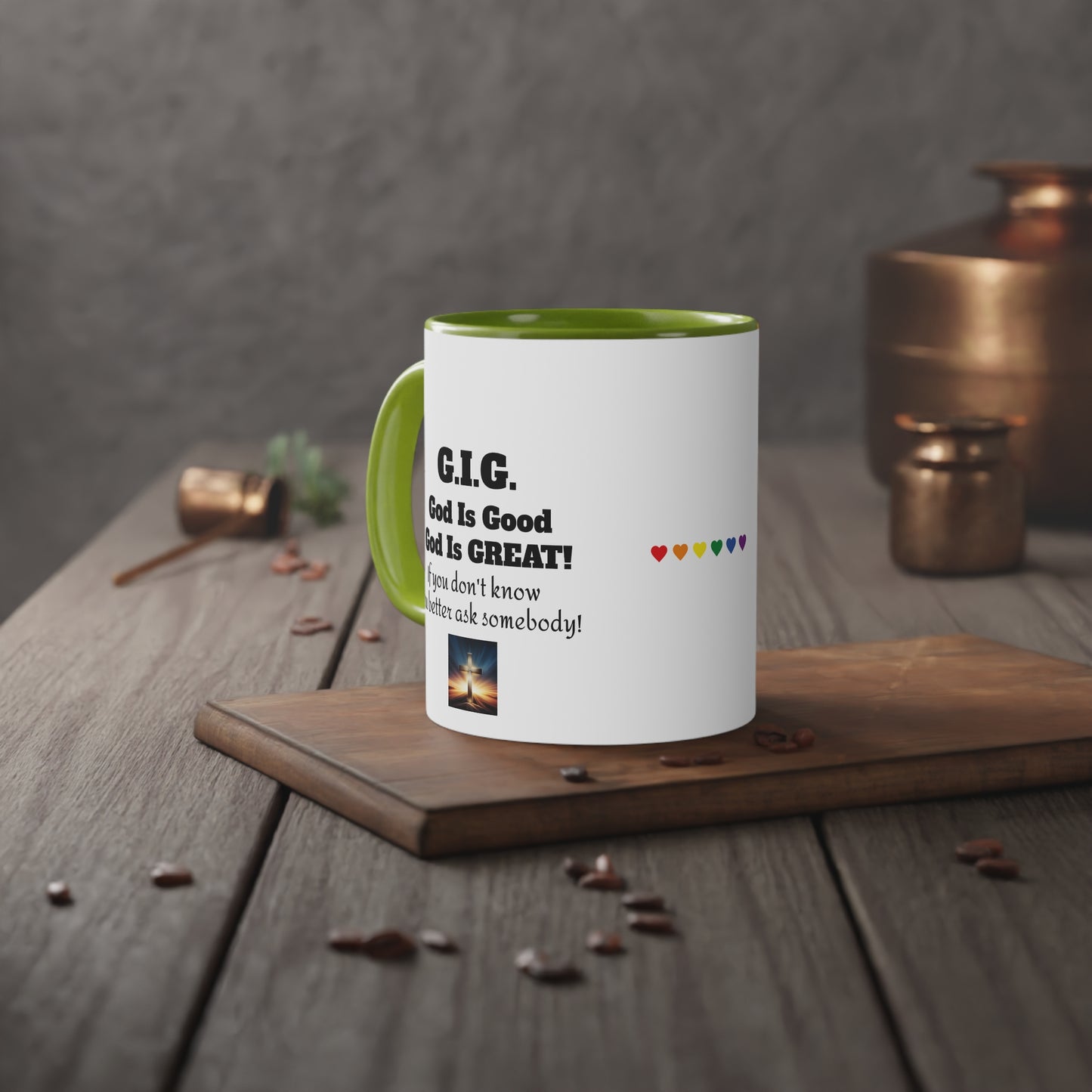 GIG COFFEE MUG - Multiple colors