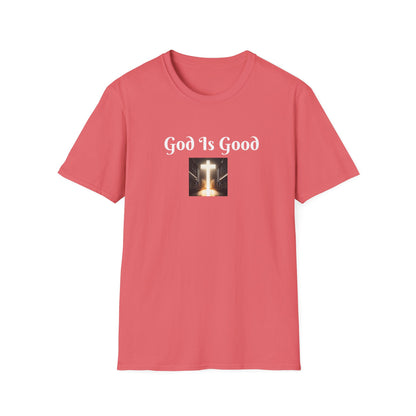 8) REGULAR TEE W/CROSS - UNISEX