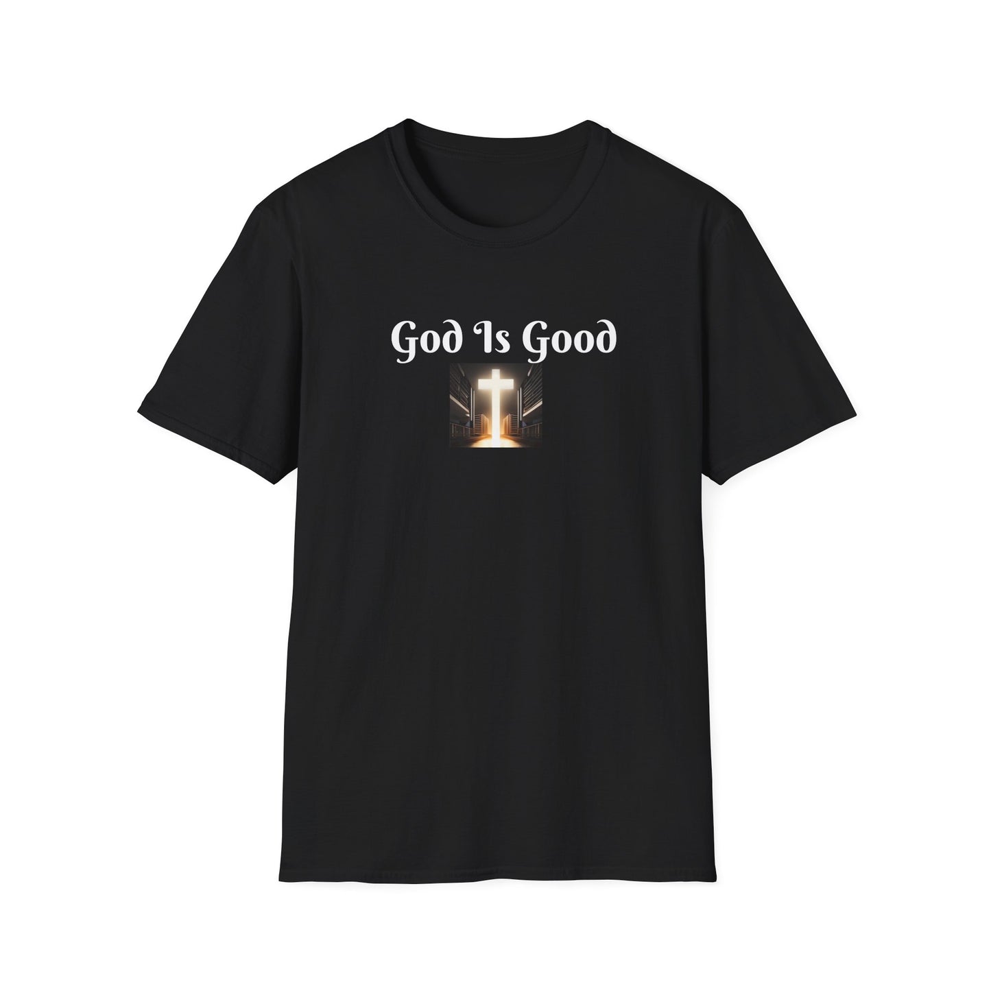 REGULAR TEE W/CROSS - UNISEX