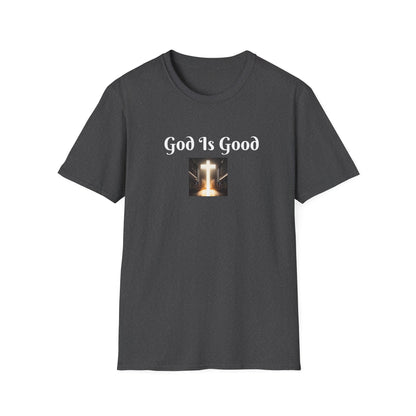 8) REGULAR TEE W/CROSS - UNISEX