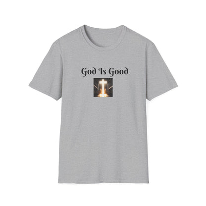 8) REGULAR TEE W/CROSS - UNISEX