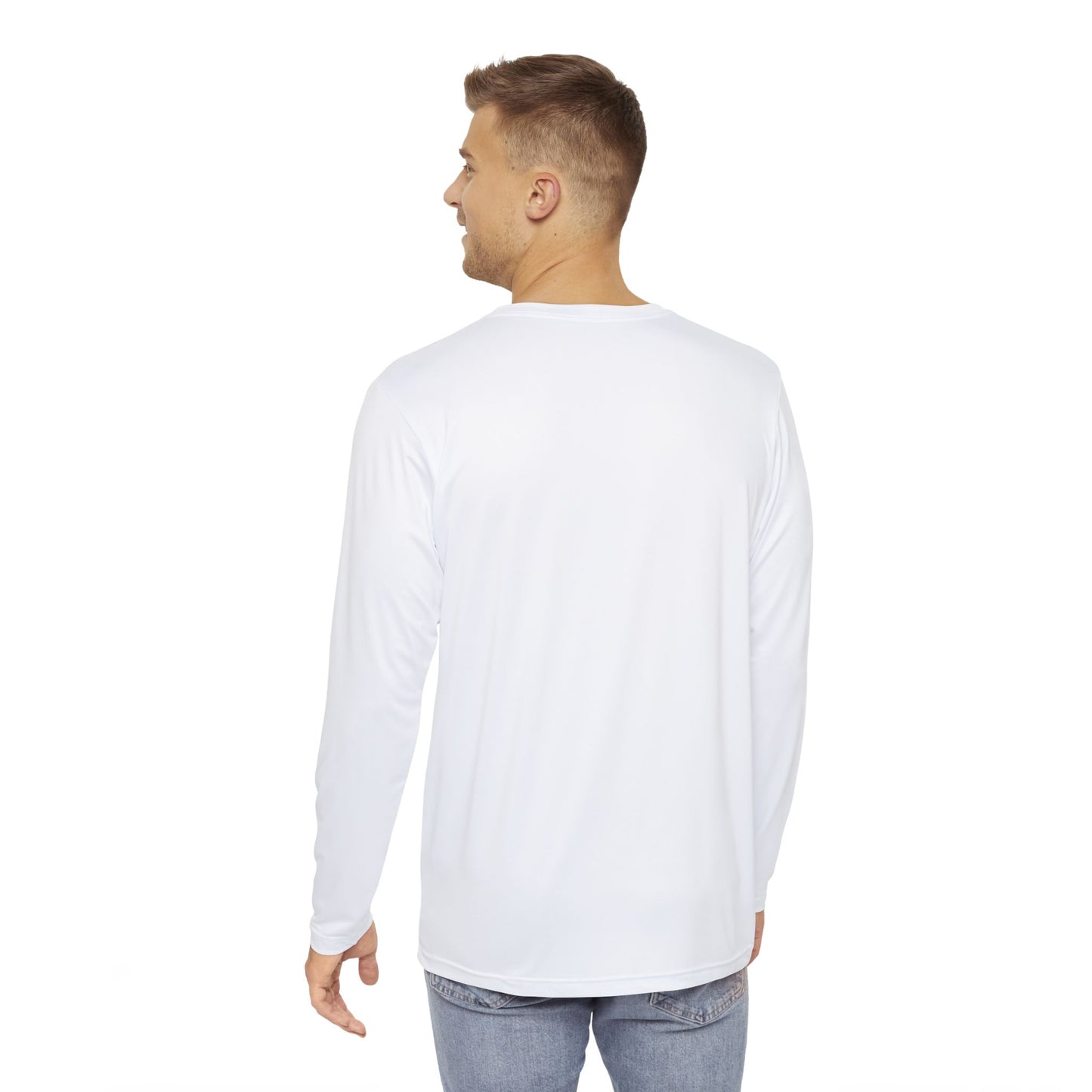 GIG LONG SLEEVE POLYESTER SHIRT (white)