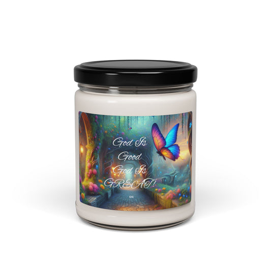 GIG CANDLE BUTTERFLY SCENTED SOY - multiple scents