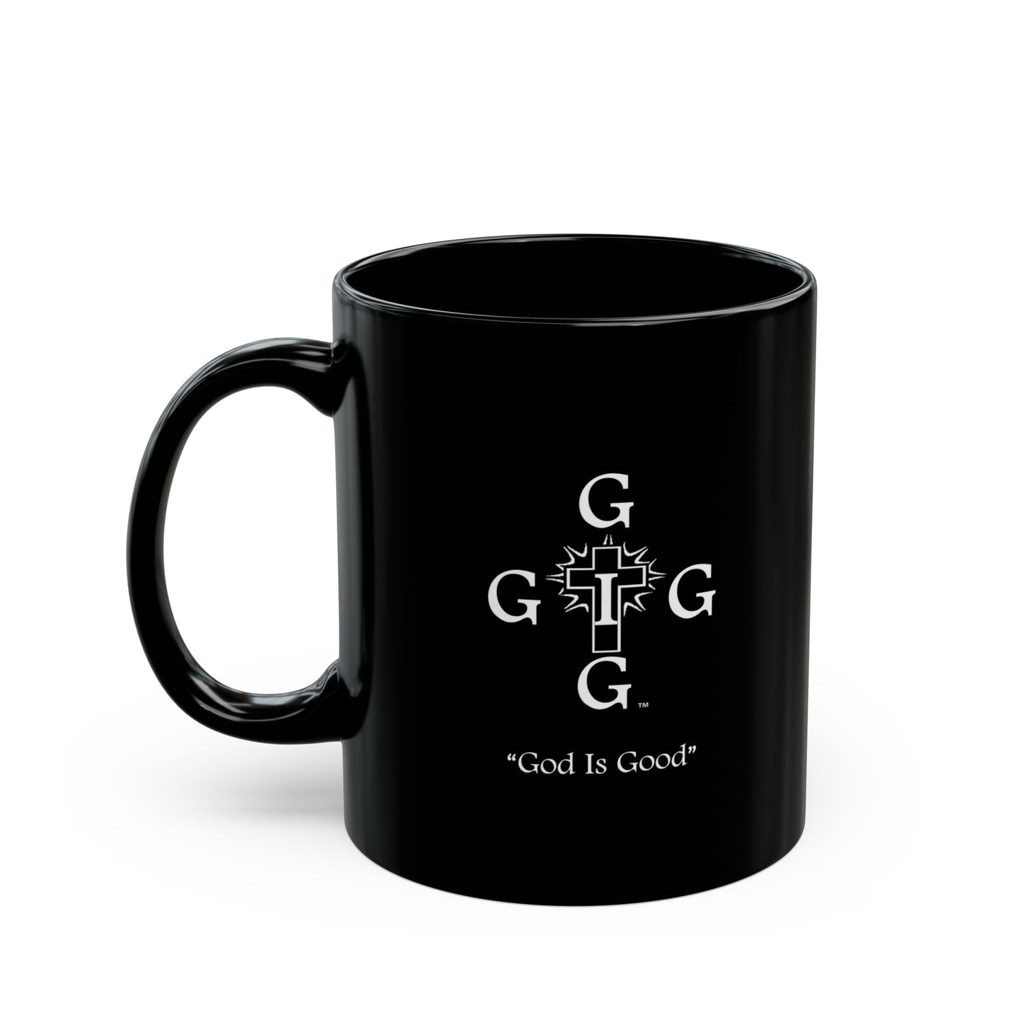A15) 11oz Black Mug