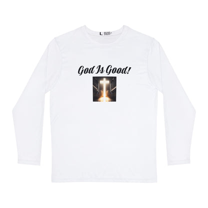 06 LONG SLEEVE POLYESTER SHIRT (white only)