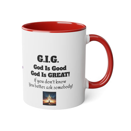 GIG COFFEE MUG - Multiple colors