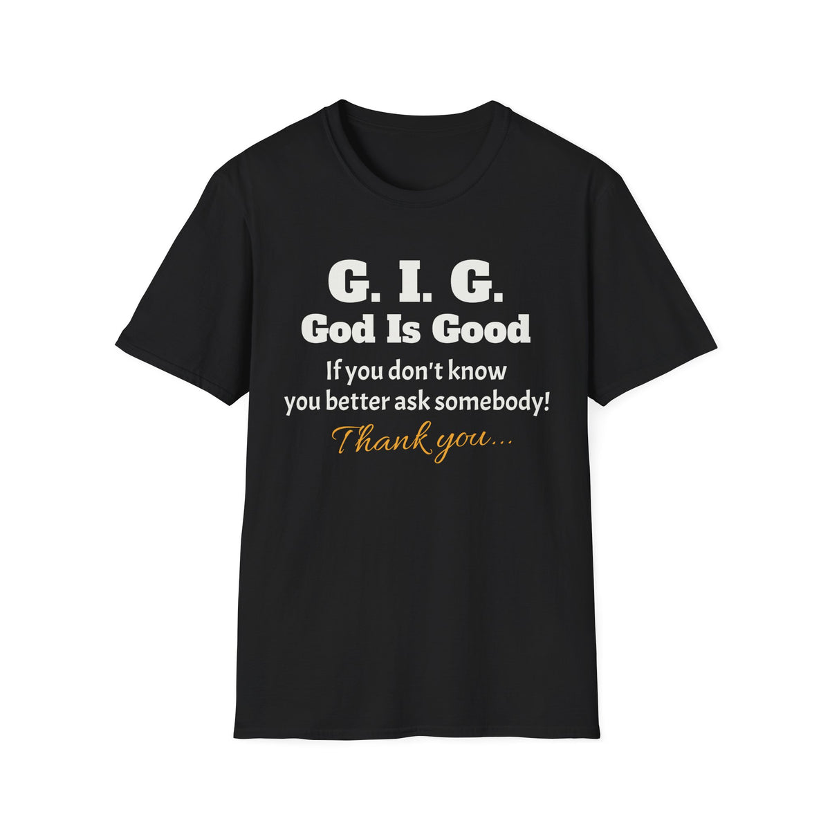GIG REGULAR TEE  Unisex