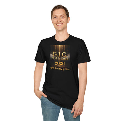1) GIG 2026 T-SHIRT (black only)