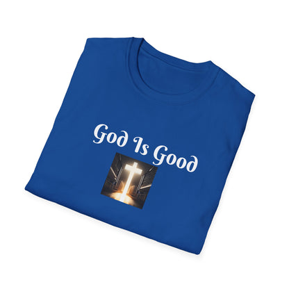 8) REGULAR TEE W/CROSS - UNISEX