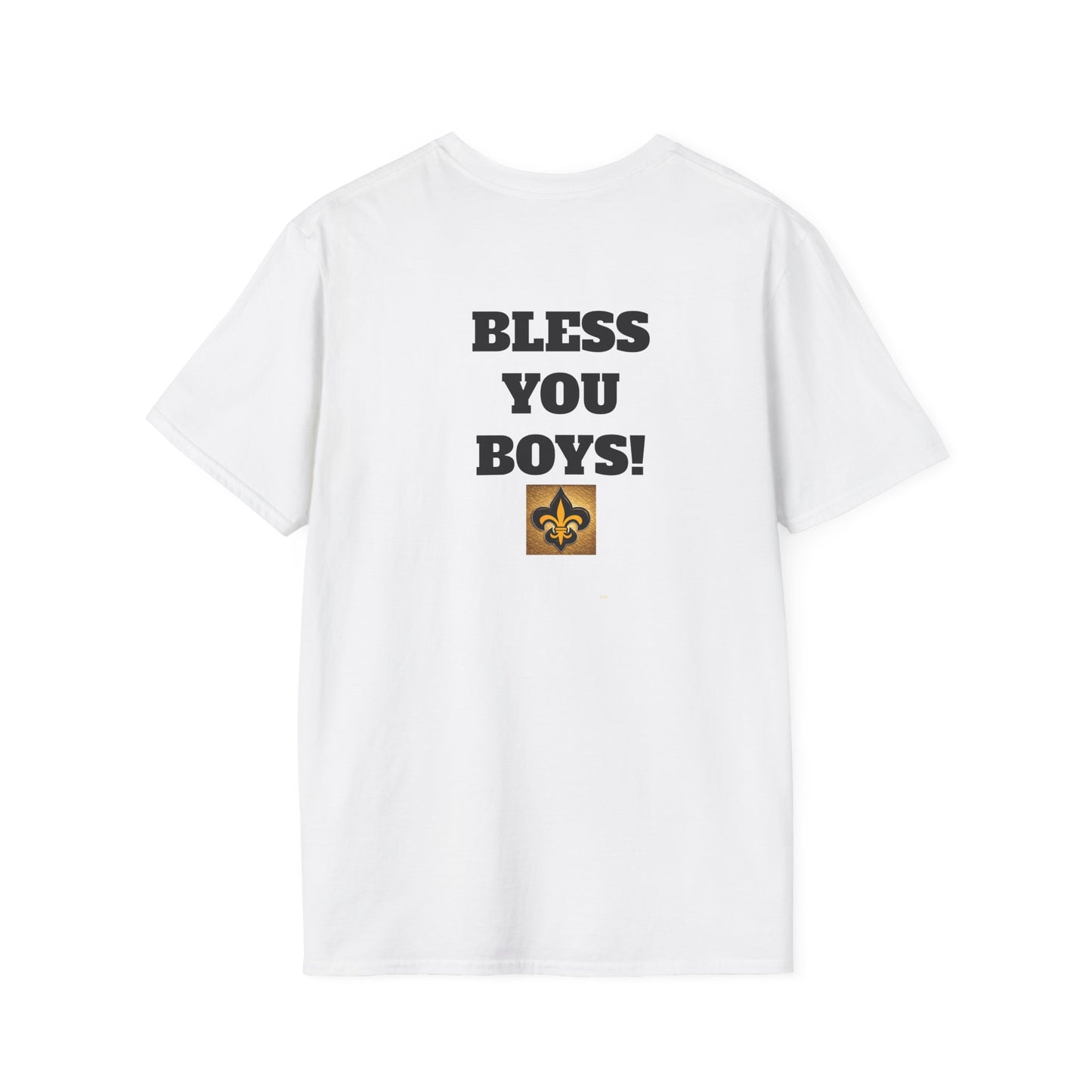 08) SAINTS GIG WHO DAT T-SHIRT - UNISEX (double side)