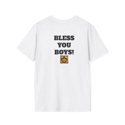 08) SAINTS GIG WHO DAT T-SHIRT - UNISEX (double side)