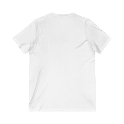 V-NECK  COLORFUL BUTTERFLY TEE - Ladies