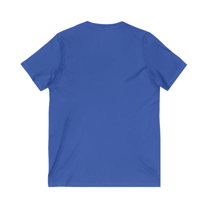 V-NECK  COLORFUL BUTTERFLY TEE - Ladies