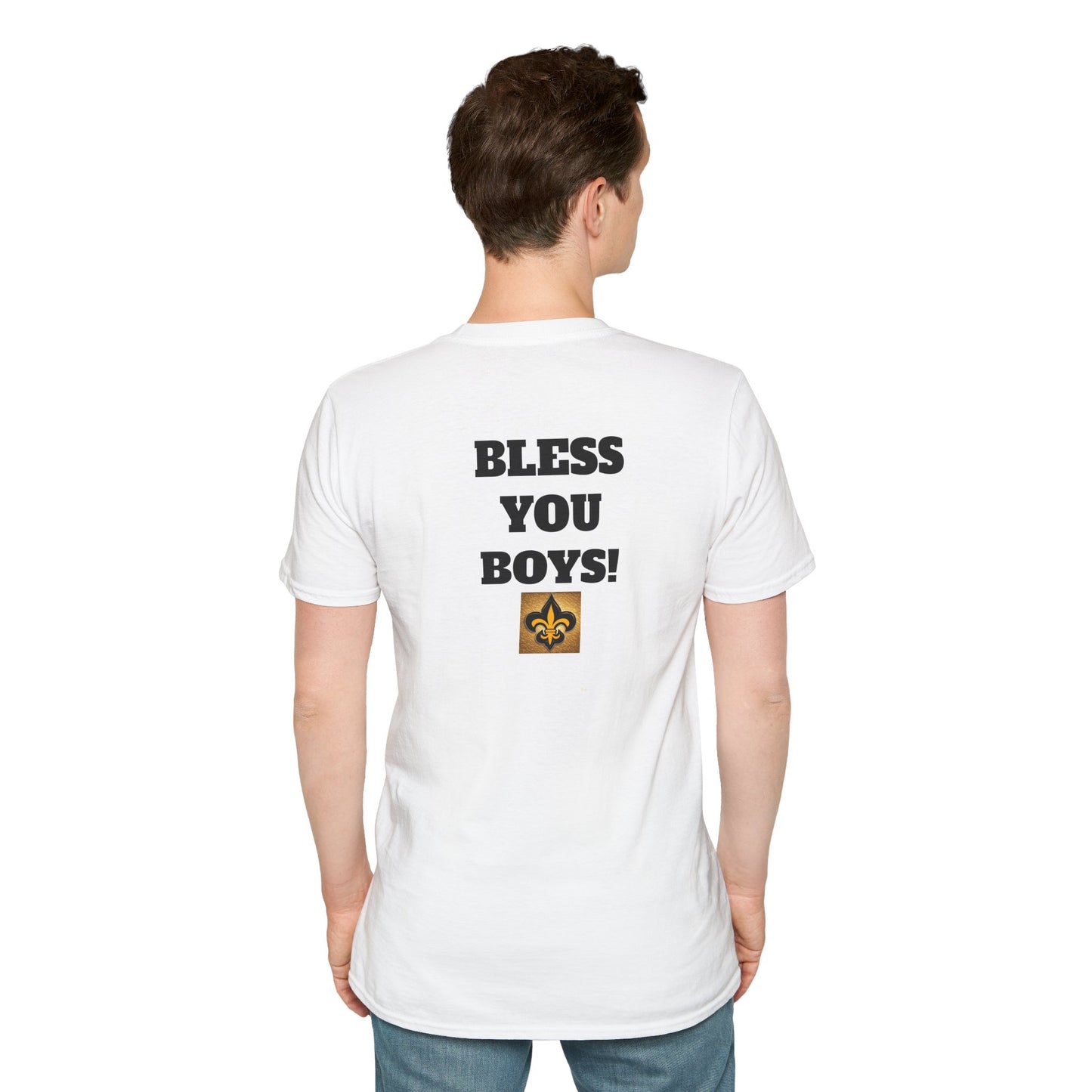 08) SAINTS GIG WHO DAT T-SHIRT - UNISEX (double side)