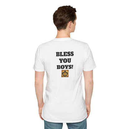 08) SAINTS GIG WHO DAT T-SHIRT - UNISEX (double side)
