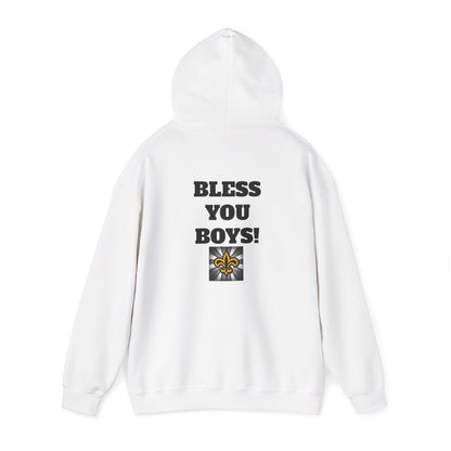 08) WHO DAT GIG. SO ARE THE SAINTS W/ BLESS YOU BOYS on back Unisex (double side)