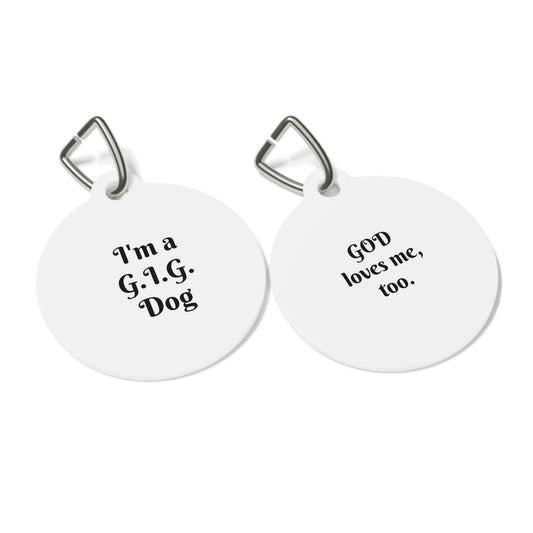Y DOG TAG - (double side)