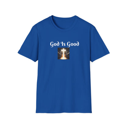 8) REGULAR TEE W/CROSS - UNISEX