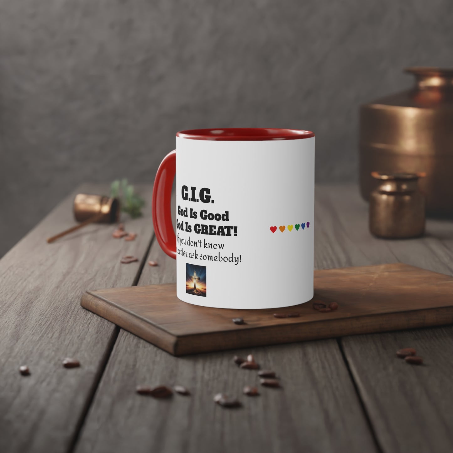 GIG COFFEE MUG - Multiple colors